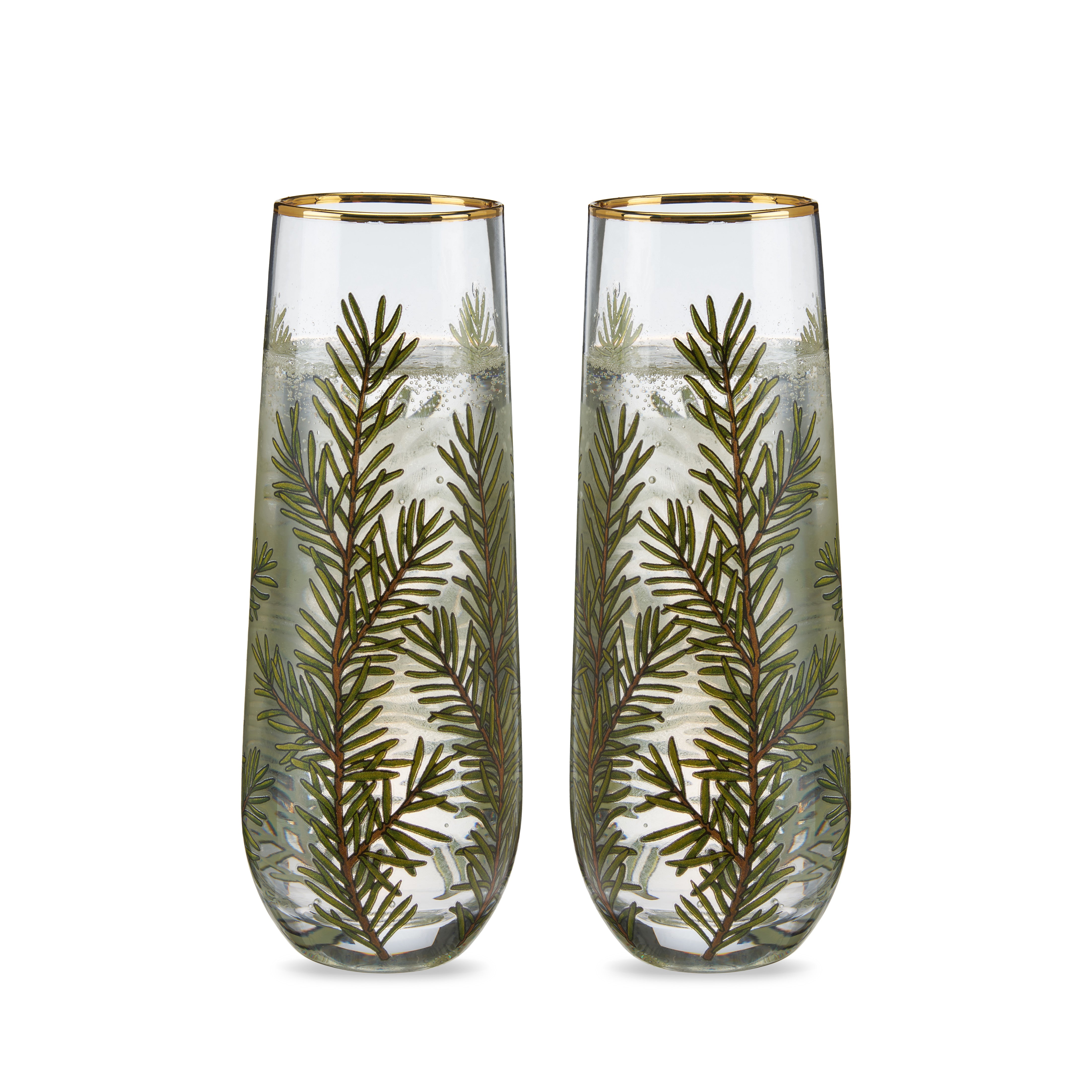 Twine Woodland Champagne Flutes - Thumbnail 2