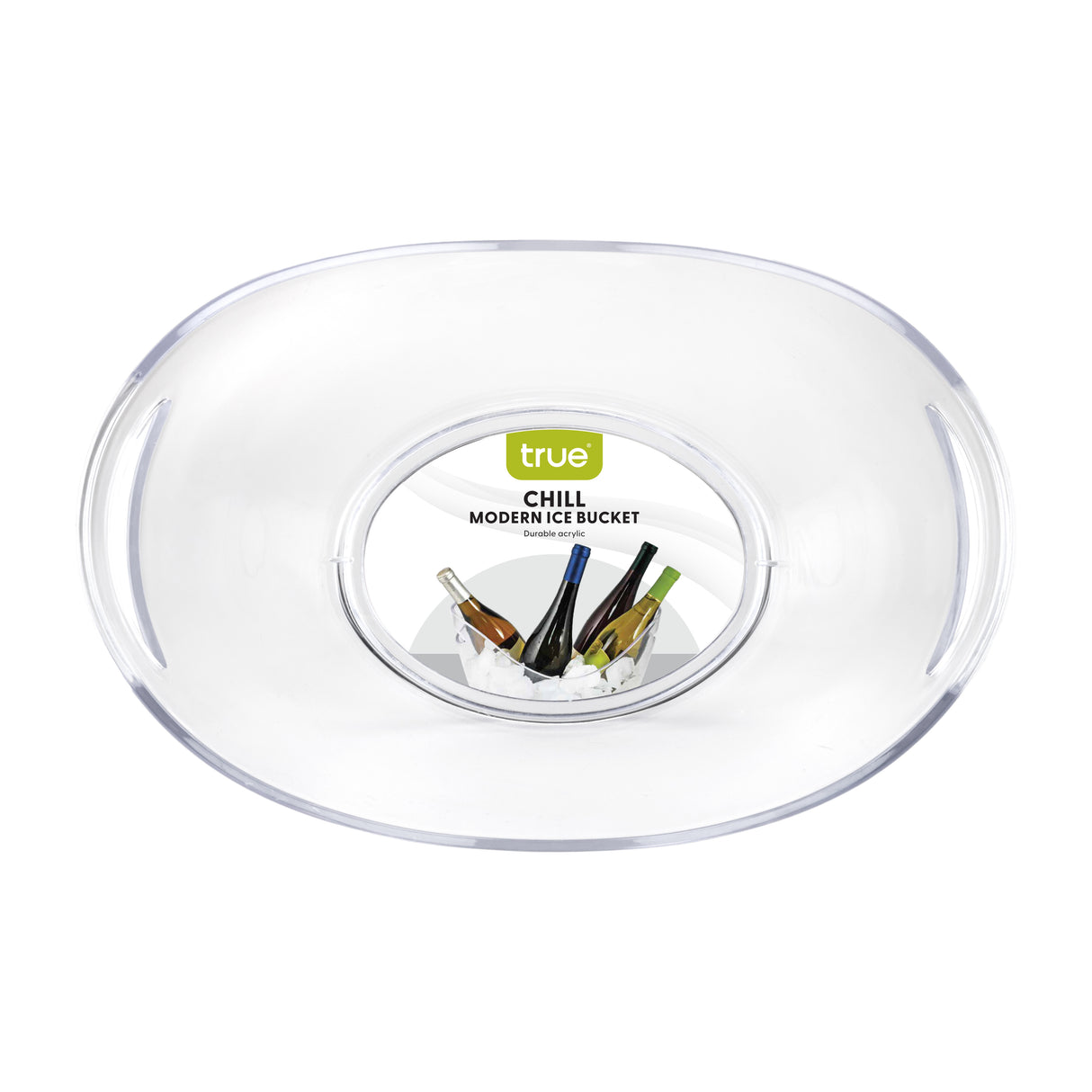 Chill Large Acrylic Ice Bucket in Clear