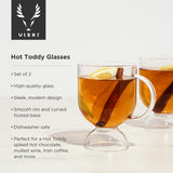 Raye Hot Toddy Glasses, Set of 2