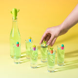 TrueZoo Cactus Silicone Bottle Stopper & Drink Marker Set