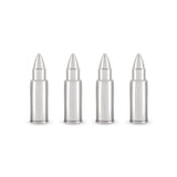 Stainless Steel Bullet Glacier Rocks, Set of 4