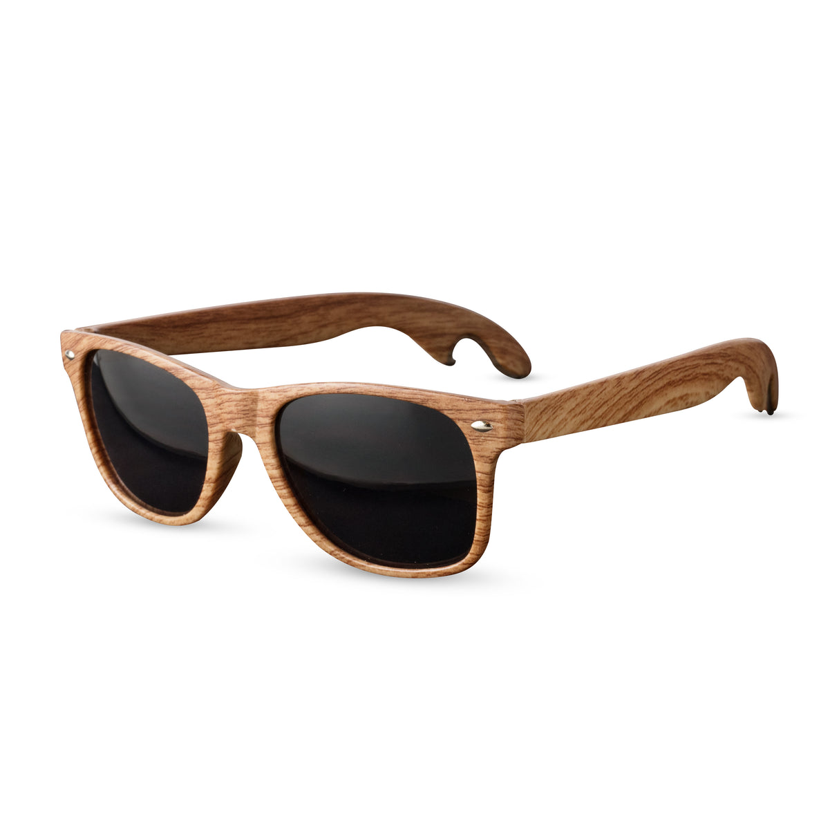 Faux Wood Sunglasses Bottle Opener