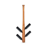 Baseball Bat 4-Bottle Wine Rack