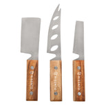 Rustic Cheese Knives, Set of 3