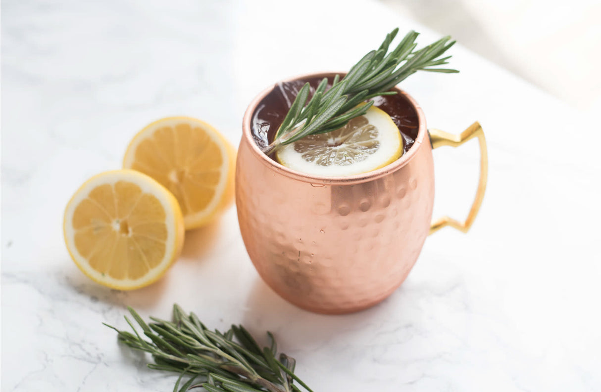 Hammered Moscow Mule Mug in Copper