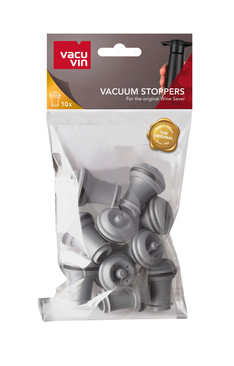 Vacu Vin Wine Stoppers, Set of 10