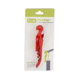 Truetap Waiter's Corkscrew in Full Red