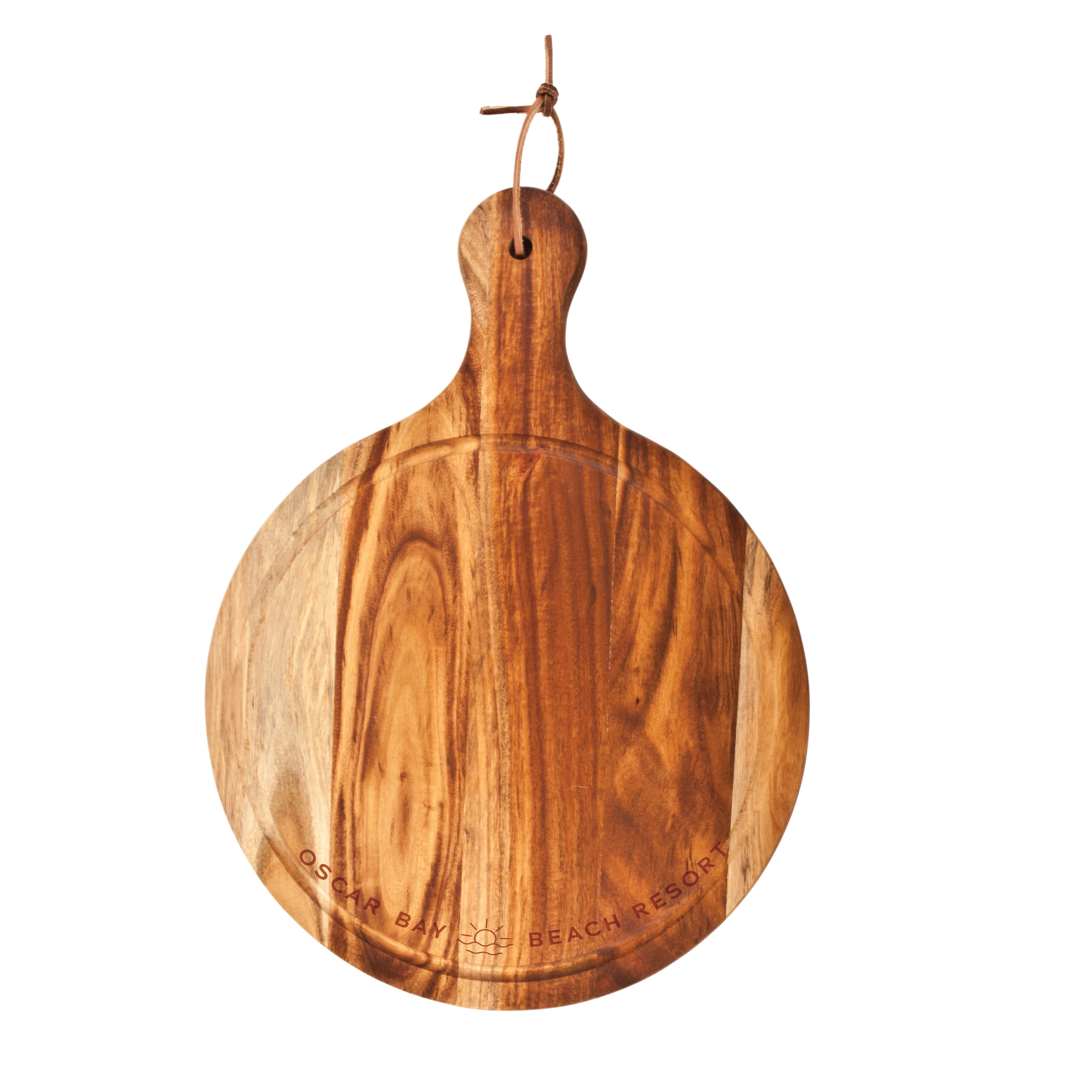 Acacia Wood Artisan Cheese Paddle - Thumbnail 4