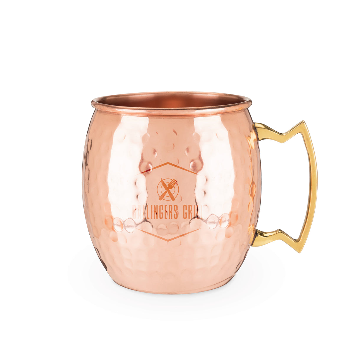 Hammered Moscow Mule Mug in Copper