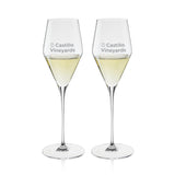 Definition Champagne Flute Glass, Set of 2