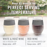 Wine FREEZE Cooling Cup in Marble