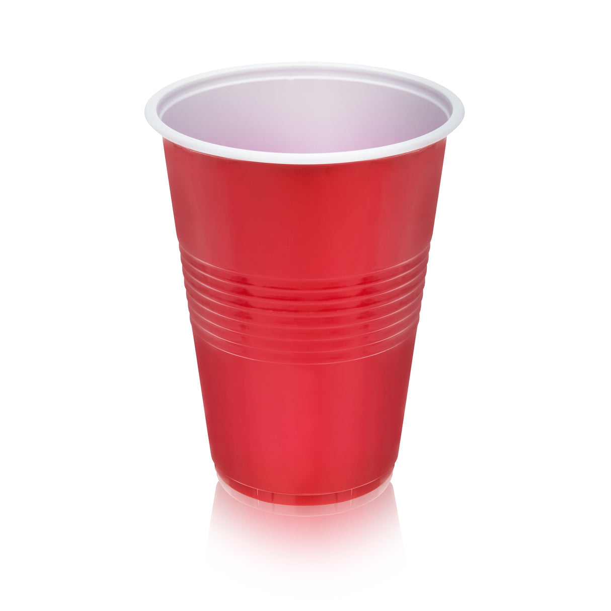 Party 16 oz Plastic Cups in Red, 24ct