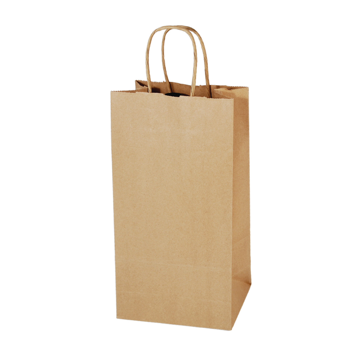 Two Bottle Kraft Bags with Handle