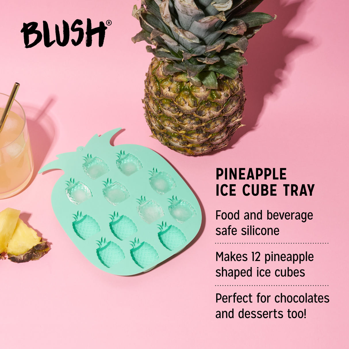 Pineapple Ice Cube Tray