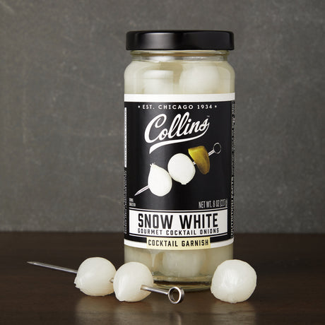 Snow White Cocktail Onions, 8 oz