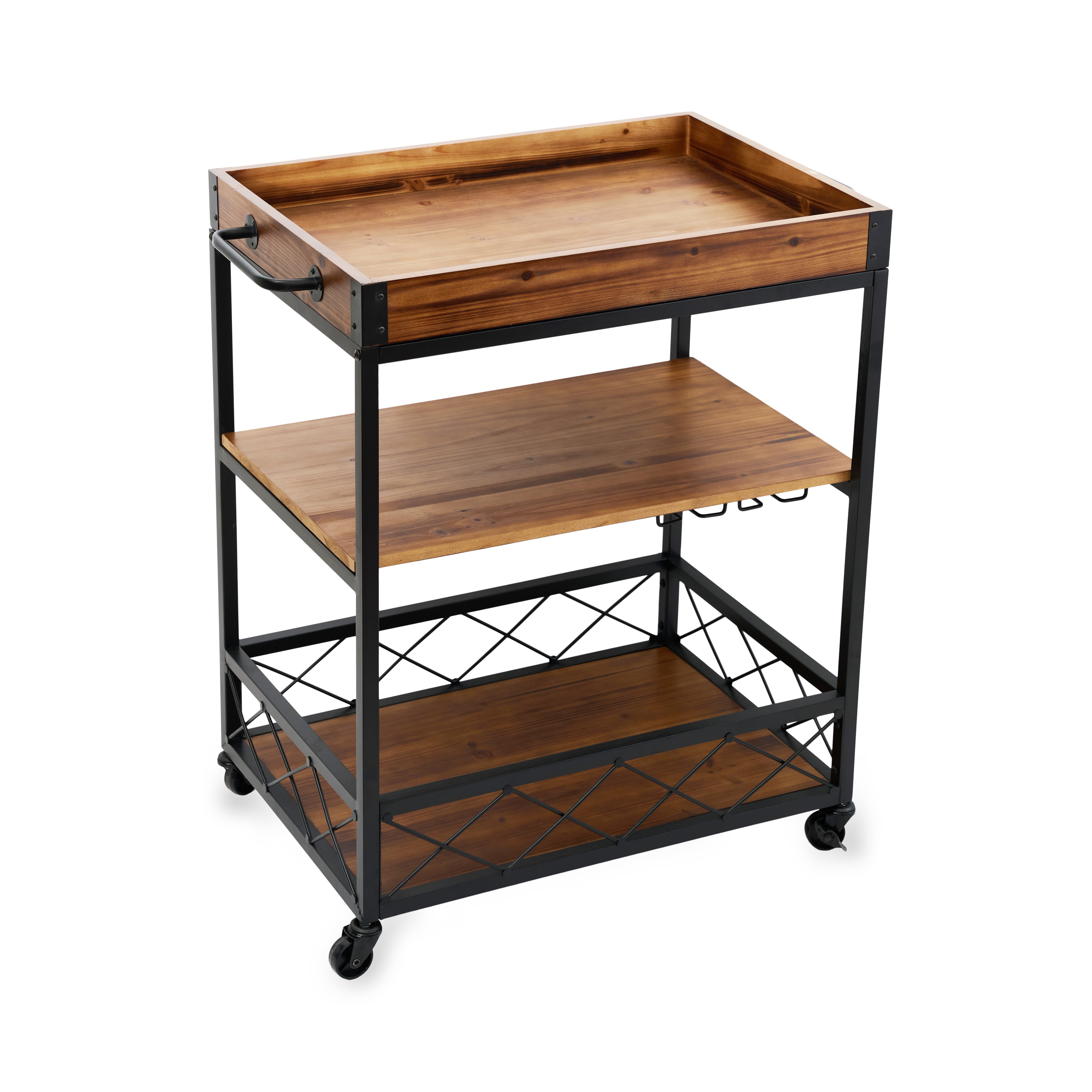 Modern Manor Bar Cart - Thumbnail 2