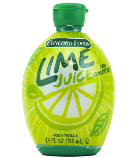 Concord Lime Juice, 4.5 oz