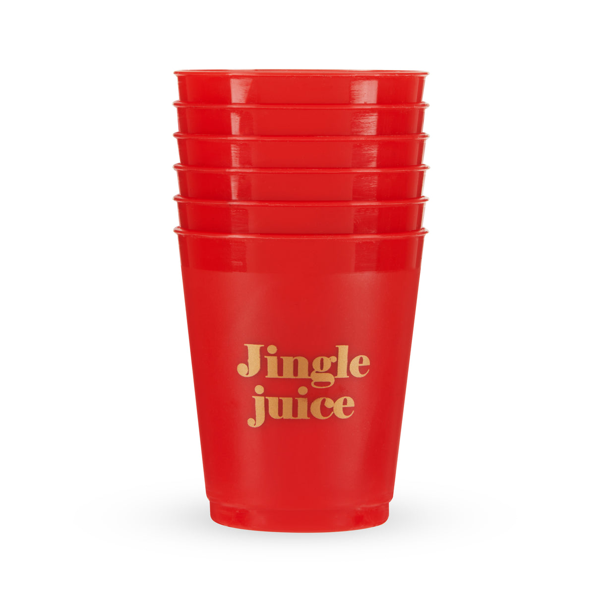 Jingle Juice Shot Glasses, Set of 6