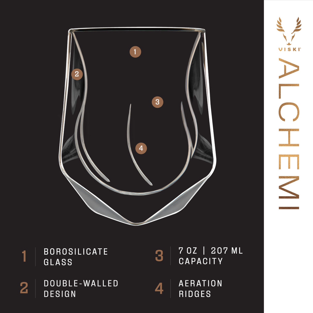 Alchemi Double Walled Aerating Tumbler