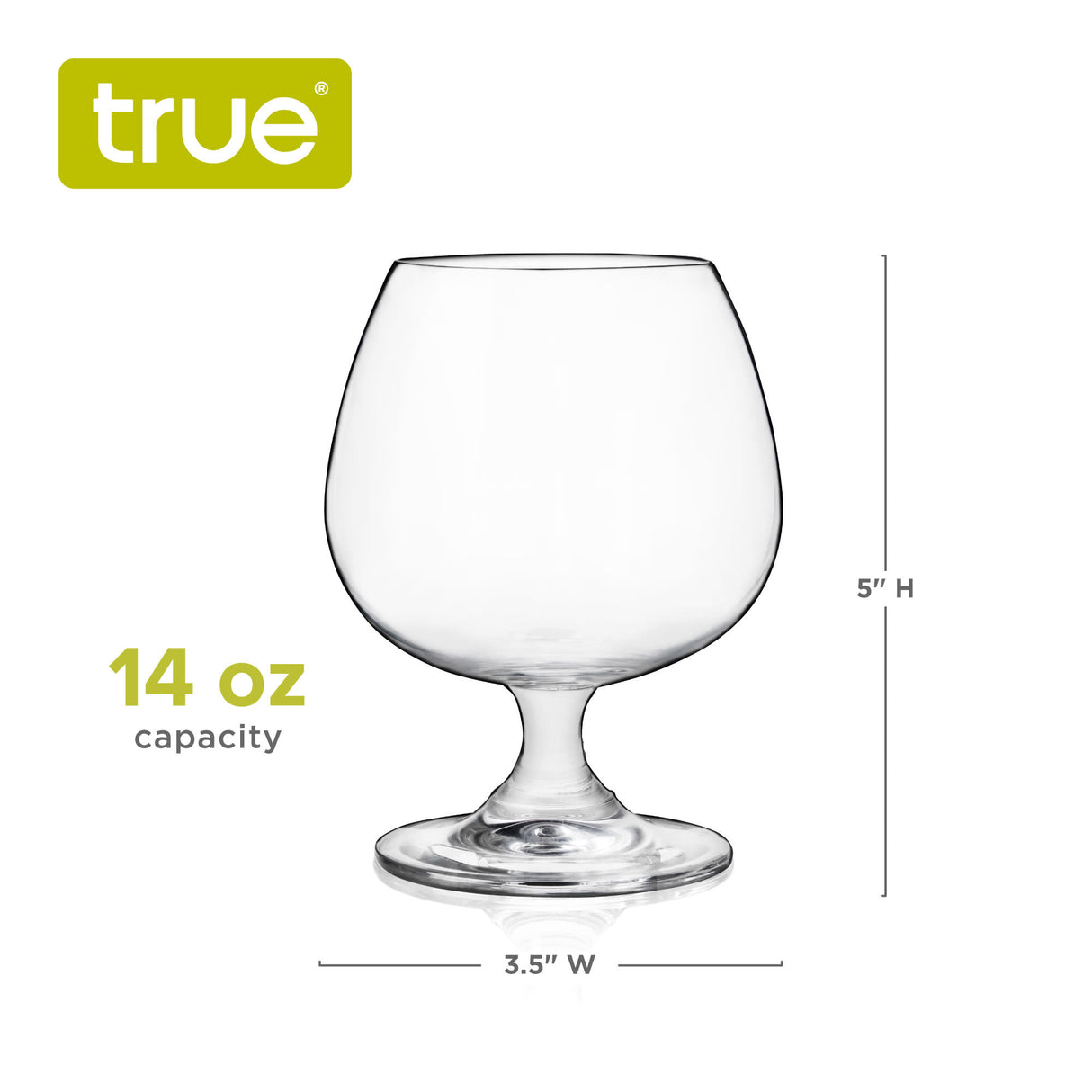 Snifter 14 oz Tasting Glasses, Set of 4