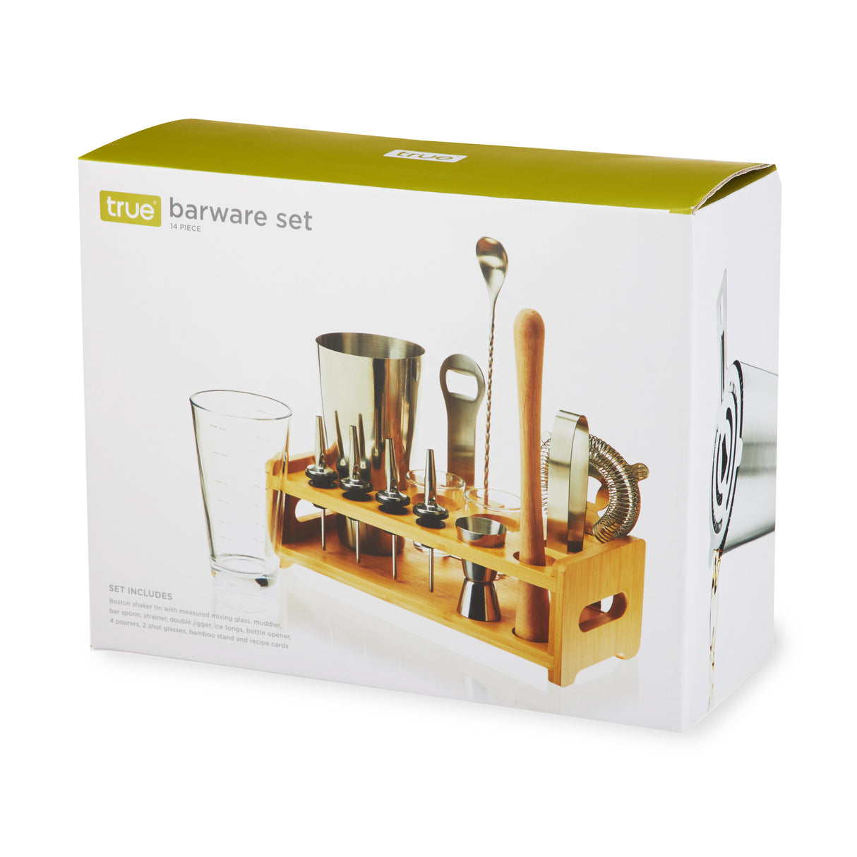 14-Piece Mixologist Barware Set