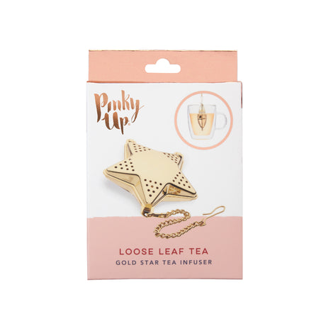 Star Tea Infuser in Gold