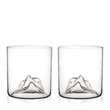 Mountain Crystal Tumblers, Set of 2