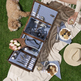 Cape Cod Wicker Picnic Basket Set