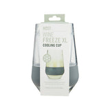 Wine FREEZE XL Cooling Cup in Gray