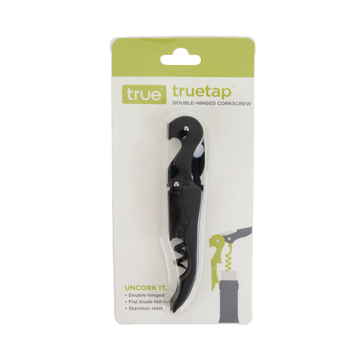 Truetap Waiter's Corkscrew in Full Matte Black