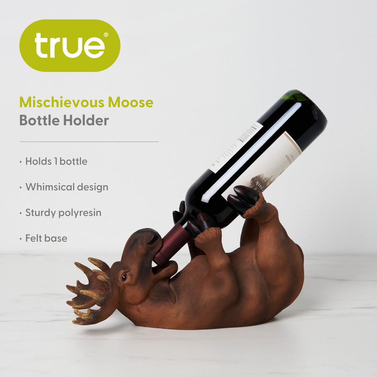 Mischievous Moose Bottle Holder