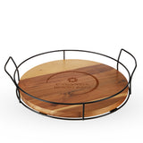 Modern Manor Acacia Cocktail Tray