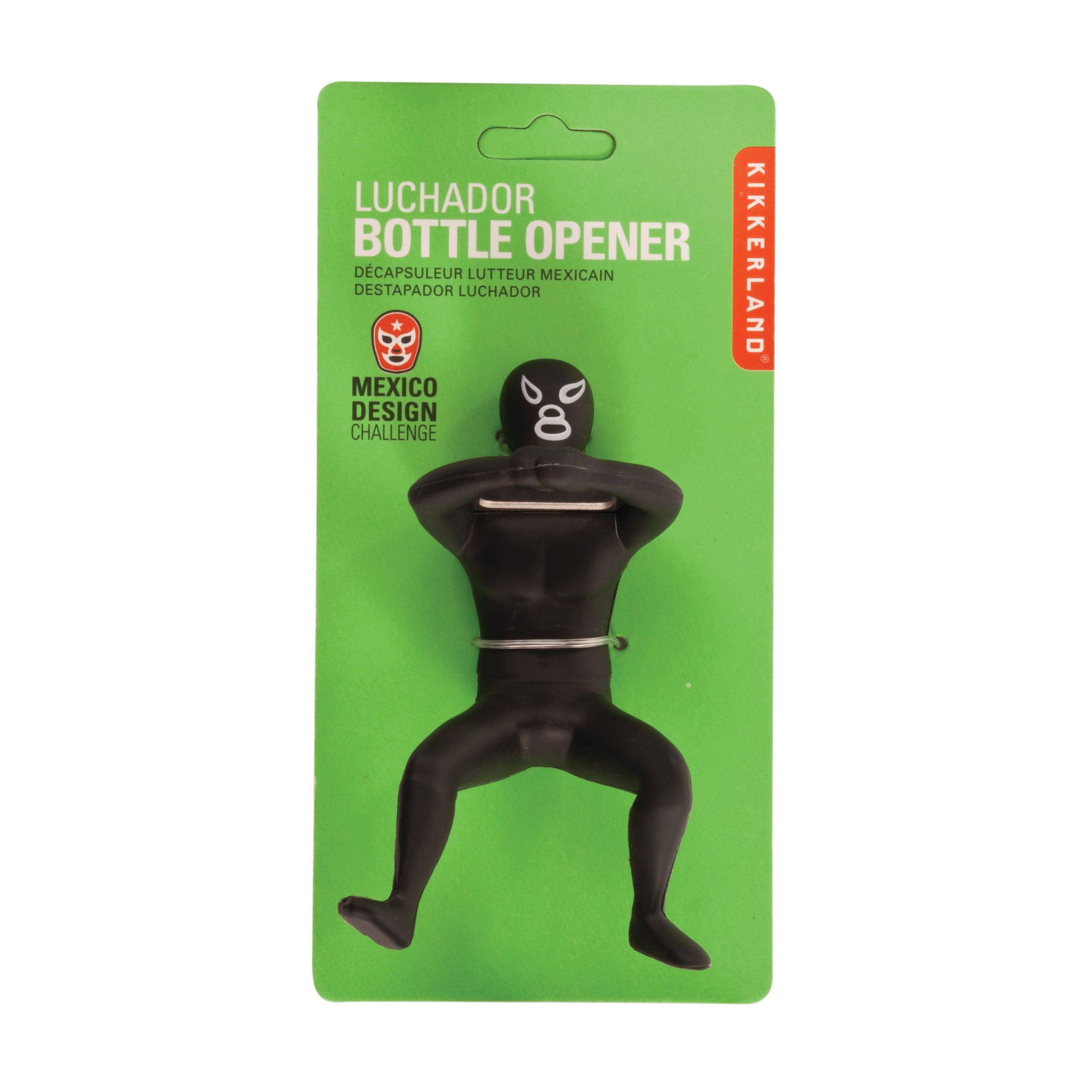 Kikkerland Luchador Bottle Opener - Thumbnail 2