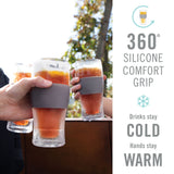 Beer FREEZE Cooling Cup in Gray