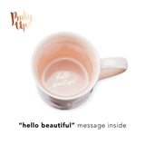 Annette Hello Beautiful Ceramic Tea Infuser Mug