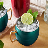 Moscow Mule Mug in Emerald Green