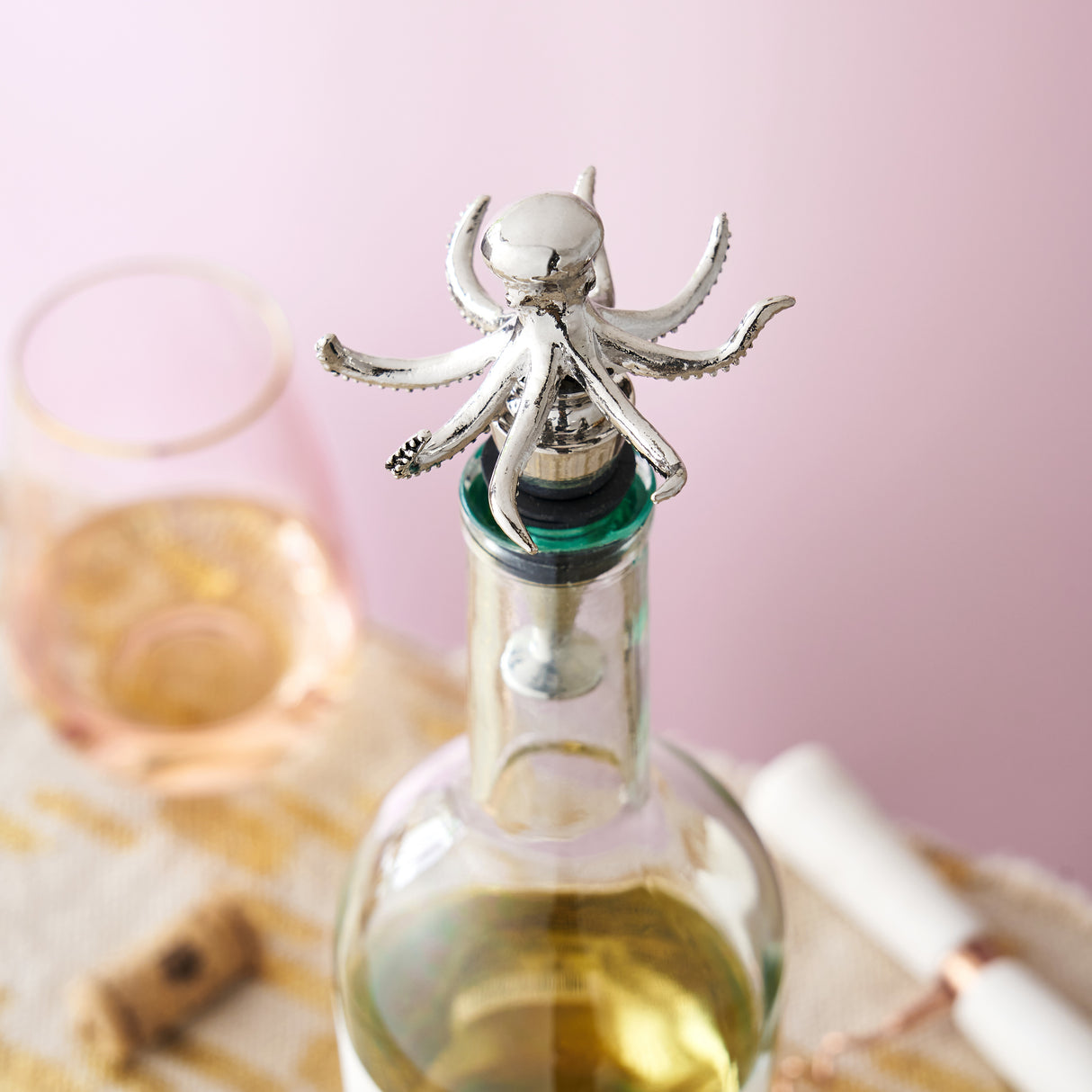 Octopus Bottle Stopper