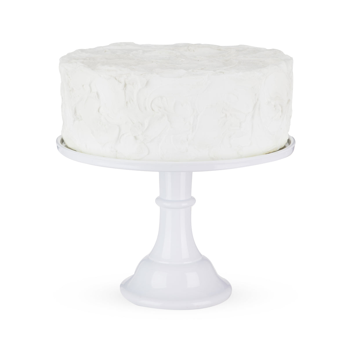 Melamine Cake Stand in White