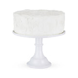 Melamine Cake Stand in White