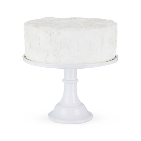 Melamine Cake Stand in White