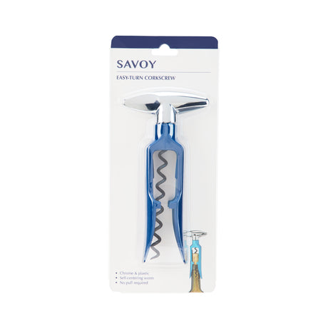 Savoy Easy Turn Corkscrew in Assorted Colors