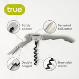 Truetap Waiter's Corkscrew in Stainless Steel