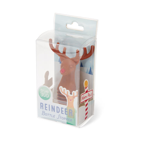 TrueZoo Reindeer Silicone Bottle Stopper