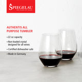 Authentis All Purpose Tumbler XL, Set of 4