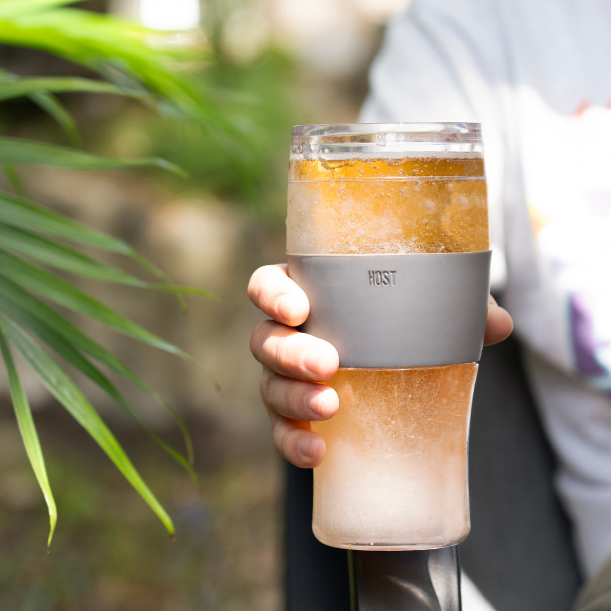 Beer FREEZE Cooling Cup in Gray