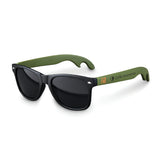 Sunglasses Bottle Opener in Black & Green