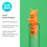 TrueZoo Corki Silicone Bottle Stopper