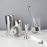 7-Piece Barware Set in Stainless Steel