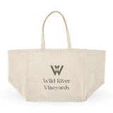 Canvas Grocery Tote, 8.3 gallon