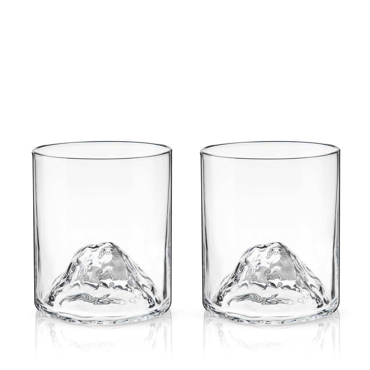 Mountain Crystal Tumblers, Set of 2